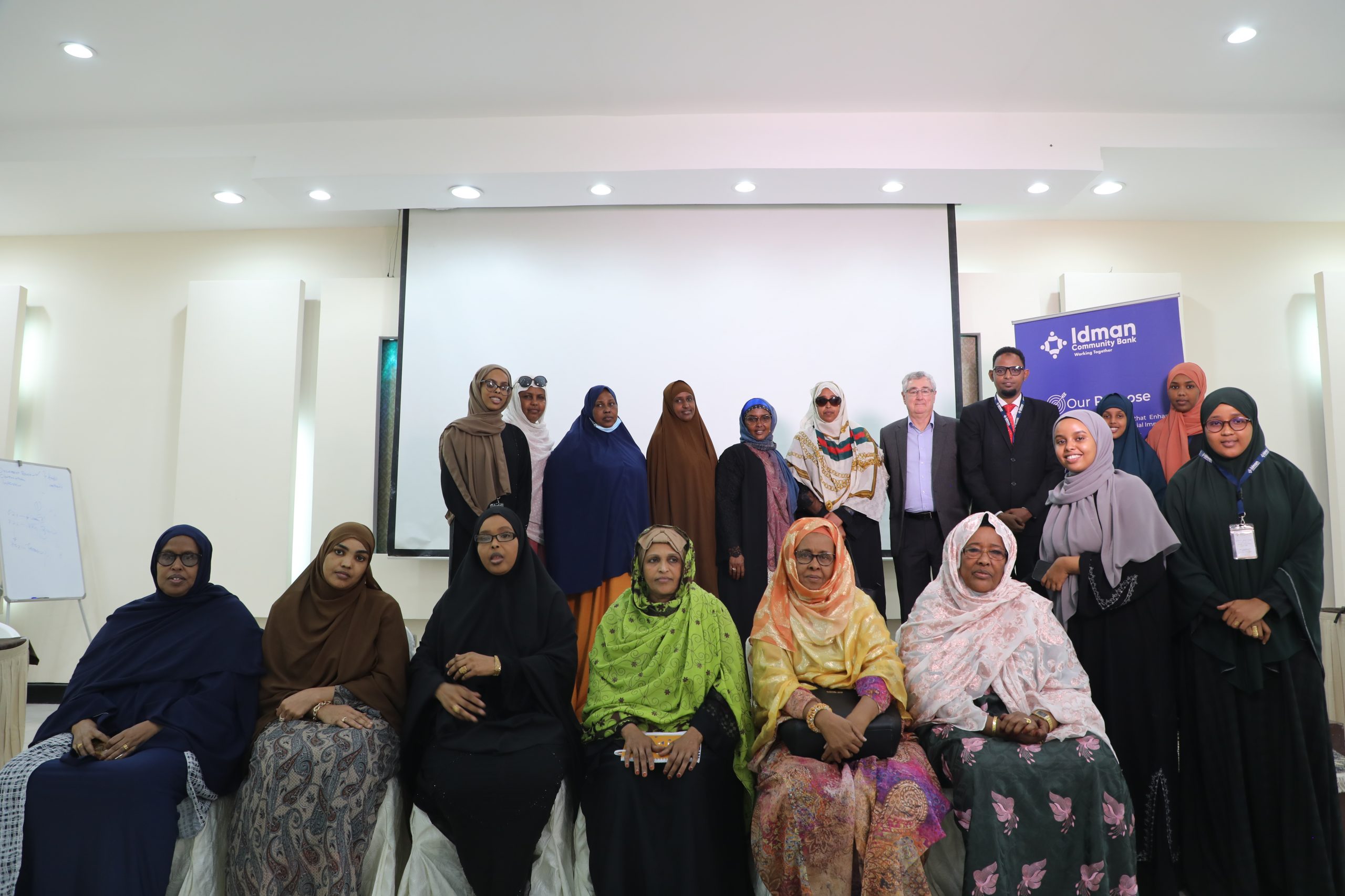 Partnership and collaboration between Idman Community Bank and Somali Women Business Association